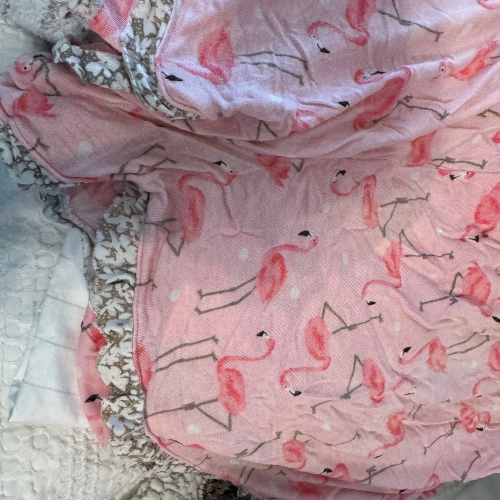 Secret Treasures Pink Flamingo Pajamas - Picture 8 of 16